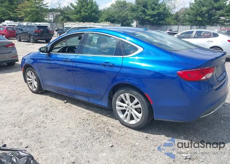 2016 Chrysler 200 Limited z USA, uszkodzony, nr VIN 1C3CCCAB7GN168659